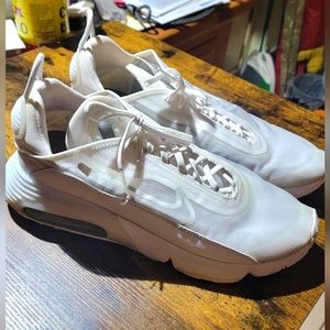 Nike Mens Gray White Air Max 2090 BV997-100 Athletic Running Shoes Size US 14